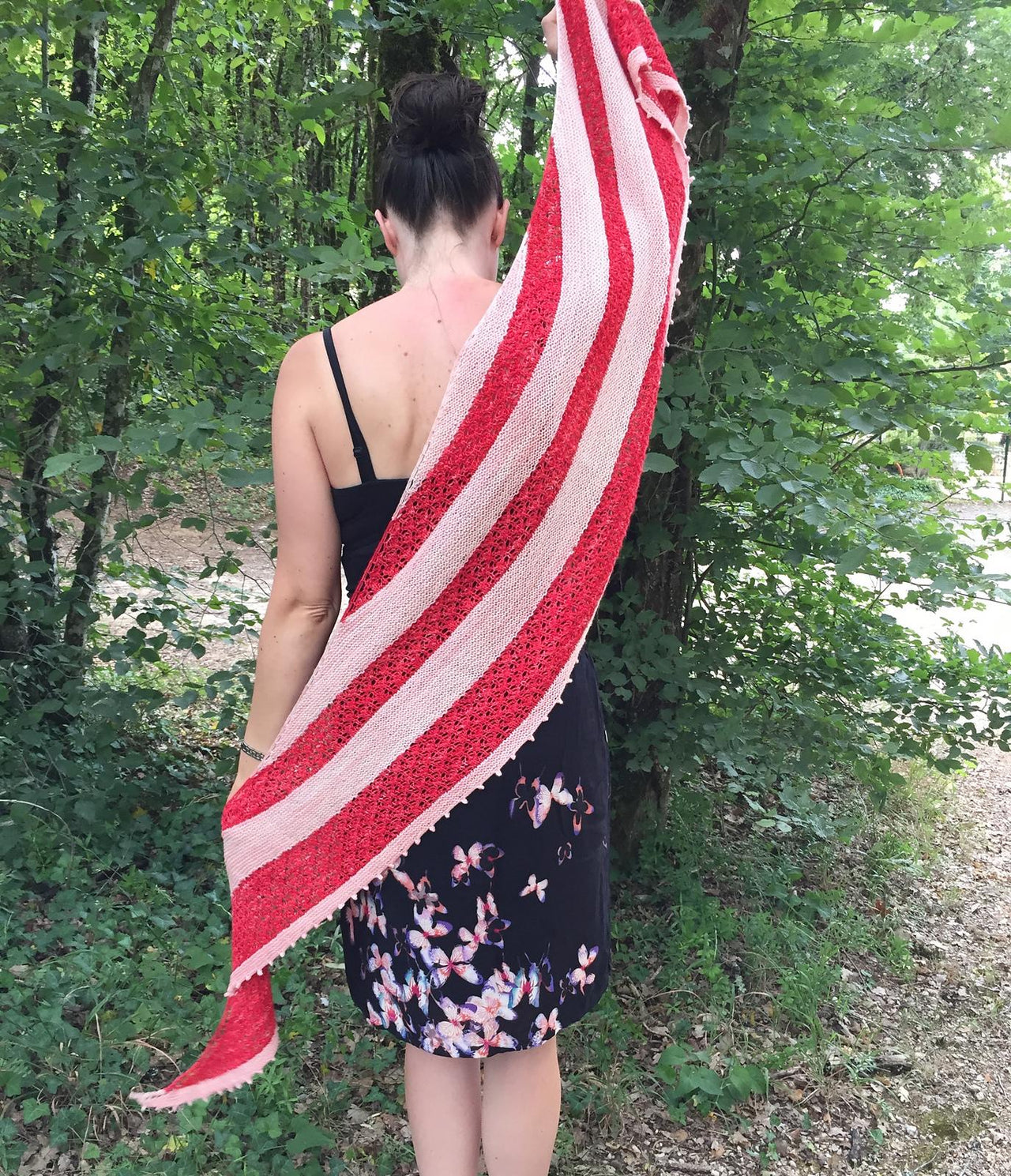 Poppy shawl