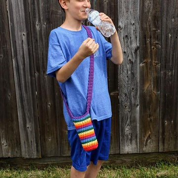 Rainbow Water Bottle Holder