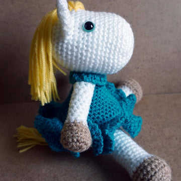 Crochet Pattern for Baby Pony Flaty!