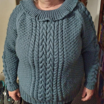 Nan's Teal Jumper