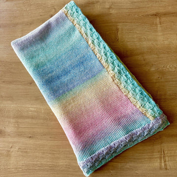 Very simple rainbow blanket