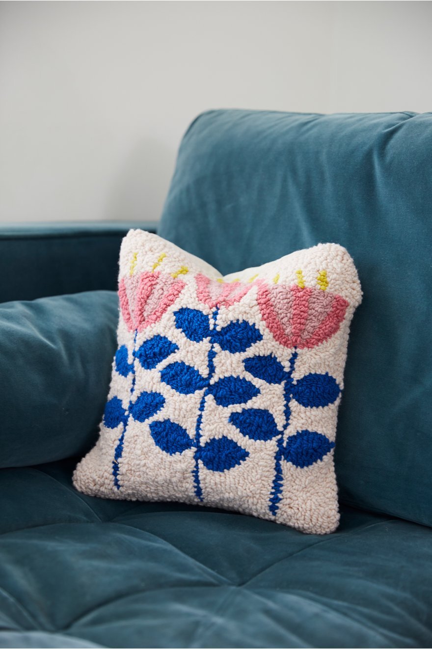 DMC Square Cushion - PAT1402 - Downloadable PDF