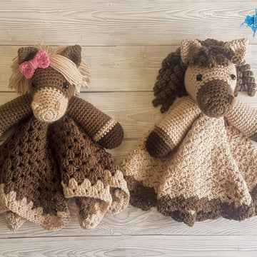 & Harriet Horse Loveys Crochet Patterns