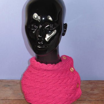 Sideways Cable Button Up Cowl