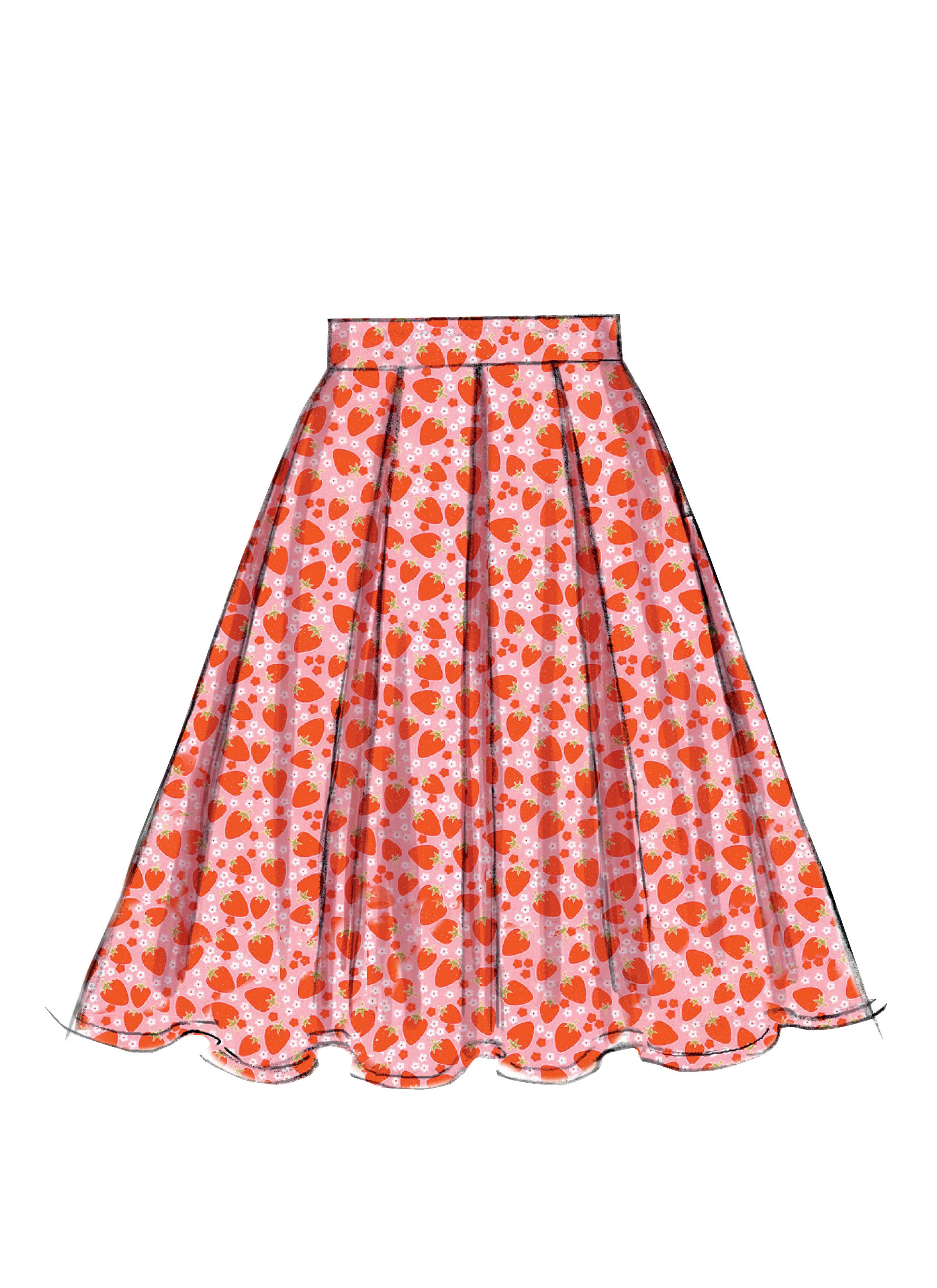 McCall's Misses' Skirts and Petticoat M6706 - Sewing Pattern