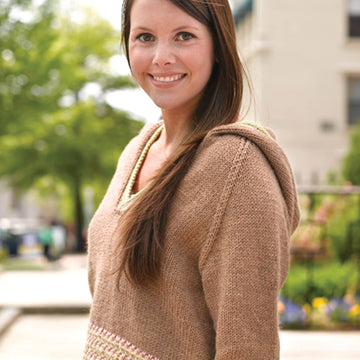 266 Melange Pullover - Jumper Knitting Pattern for Women in Valley Yarns Amherst