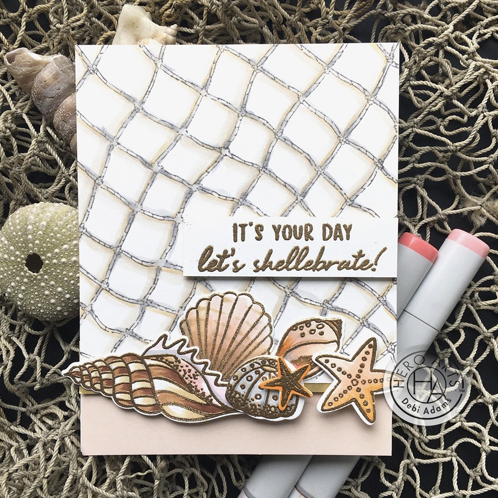 Hero Arts Clear Stamps 4"X6" - Sea You Soon