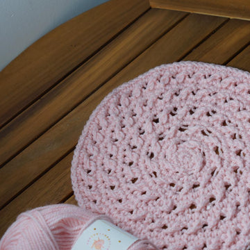 Cross stitch in rounds