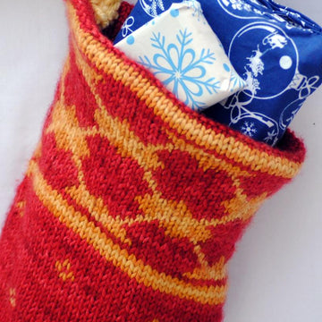 Argyle Christmas Stocking