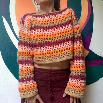 Peaches and Cream Crop Top