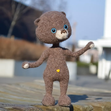Crochet Pattern: Little Bear PDF, Amigurumi toy