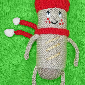 Greg the Christmas Sausage Roll 18 cms Toy