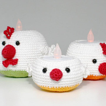 Tealight Holders - Chickens