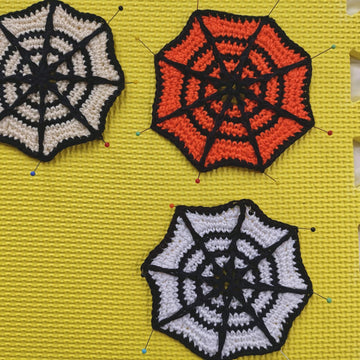 Spider web coaster
