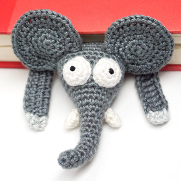 Elephant Bookmark Crochet Pattern