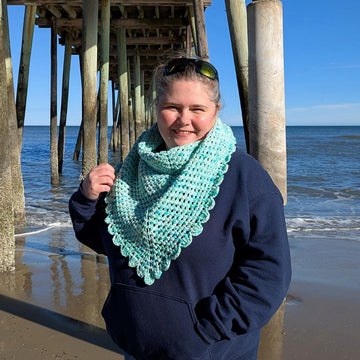 Horizon Tunisian Shawl