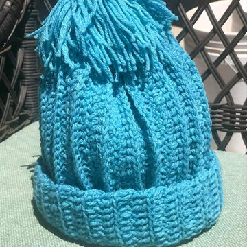 Ridged hat