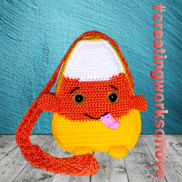 Kids Candy Corn Purse