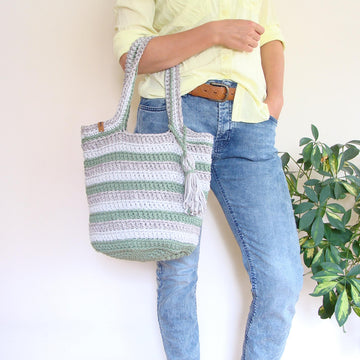 Striped Candy Bag