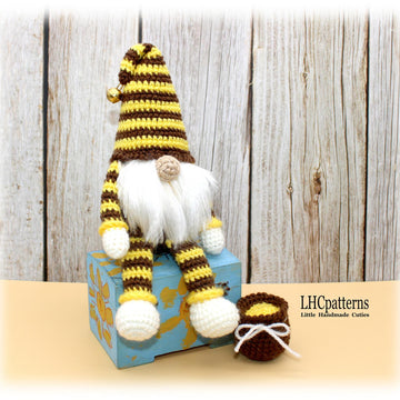 Bee Gnome Crochet Pattern