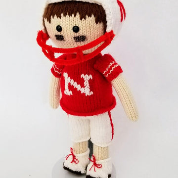 Knit Football Player