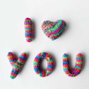 Rainbow Letter Y
