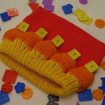 Charlie's Button Hat.