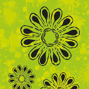 Studio Light Mixed Media A6 Stamps - Flowers - 314081
