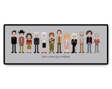 Twin Peaks - PDF Cross Stitch Pattern