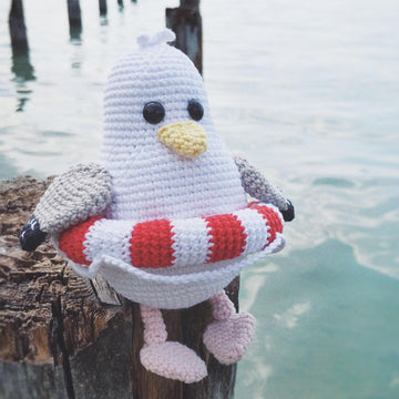 Funny seagull
