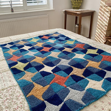 Twinkle Stars Afghan