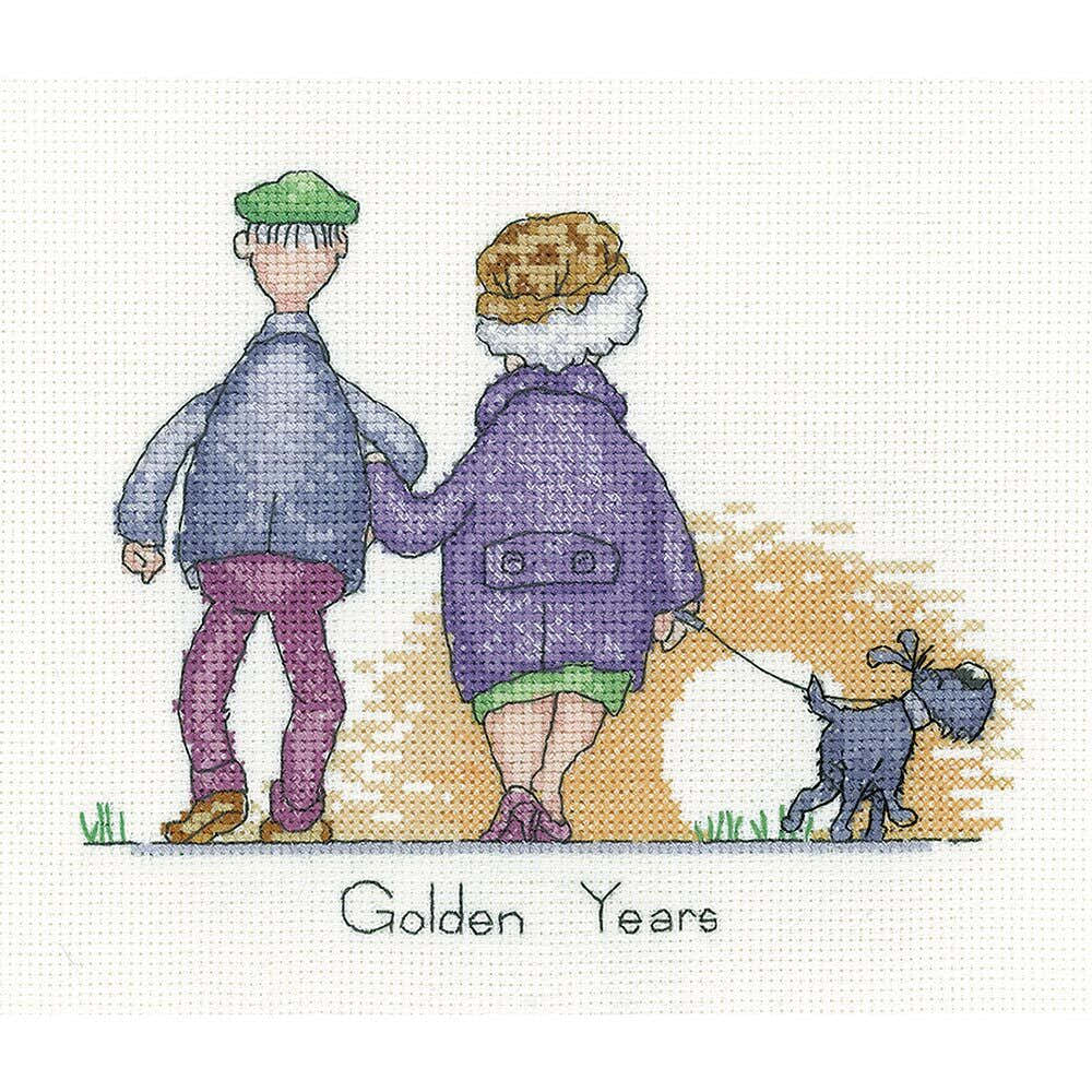 Heritage Golden Years Cross Stitch Kit