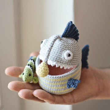 Anglerfish & Angelfish Crochet Pattern