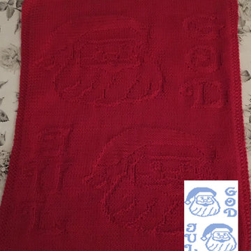 Nr. 332 – 19 – 19. Christmas Santa guest towel