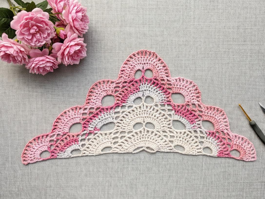 Crochet Shawl Pattern/Chart #39