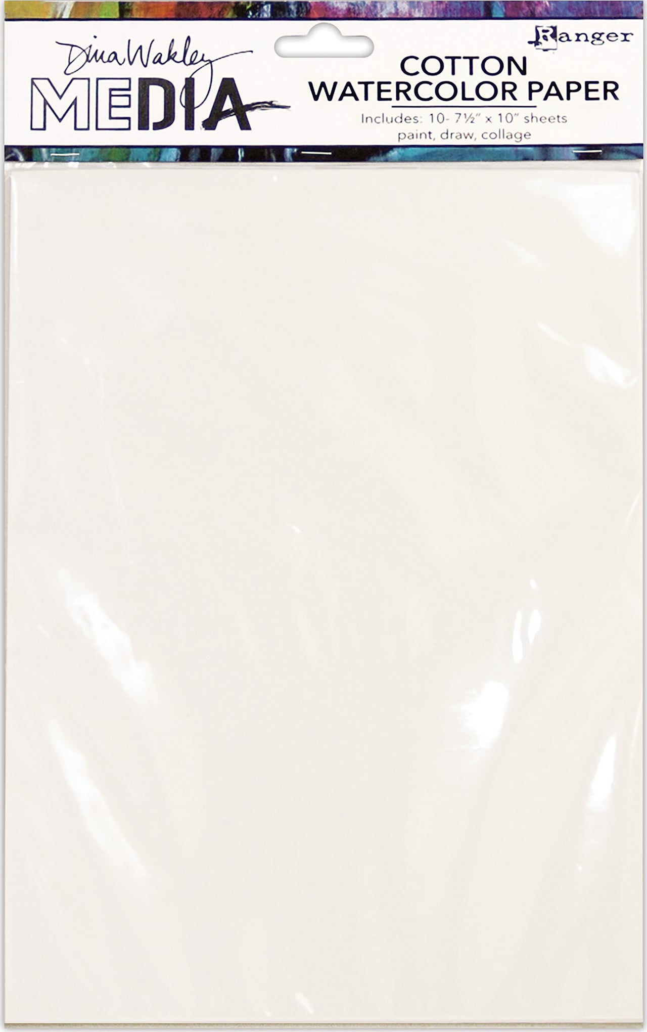 Ranger Dina Wakley Media Cotton Watercolor Paper Pack - 352285