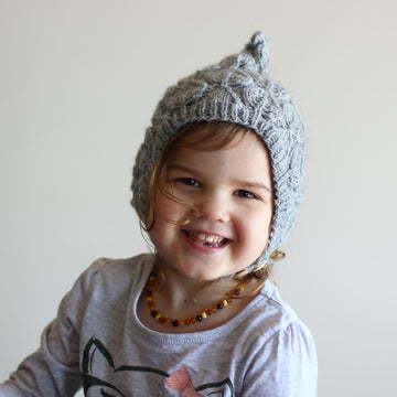 Leaf Lace Pixie Bonnet