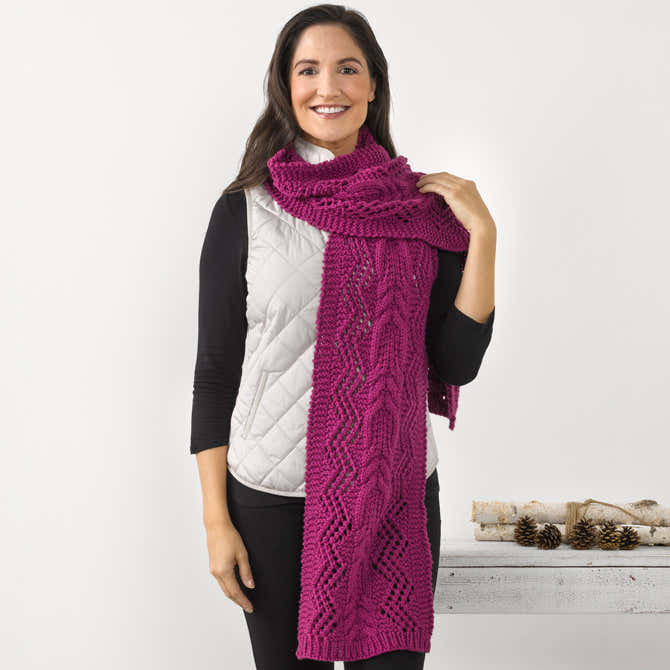 Transom Shawl in Valley Yarns Valley Superwash Bulky - 962 - Downloadable PDF