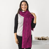 Transom Shawl in Valley Yarns Valley Superwash Bulky - 962 - Downloadable PDF