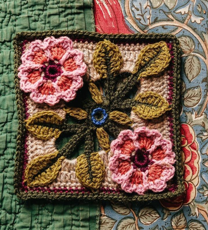 US Pair of Roses Motif - Spirit of Flora Collection