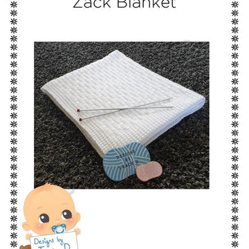 Baby Blanket knitting pattern 'Zack'