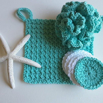 Spa Bath Scrubbies Set