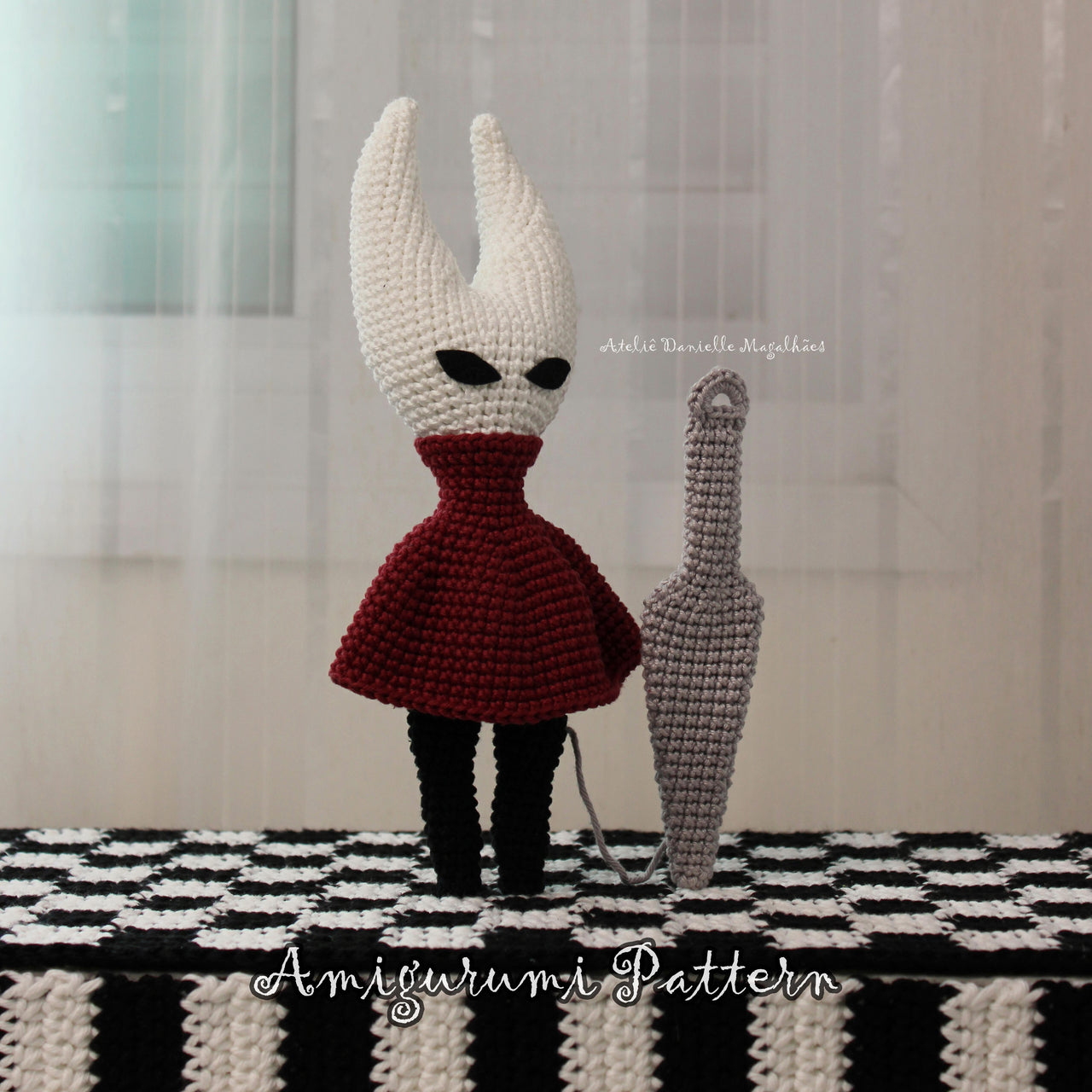 Hornet Amigurumi Pattern – Inspired by Hollow Knight (PDF)
