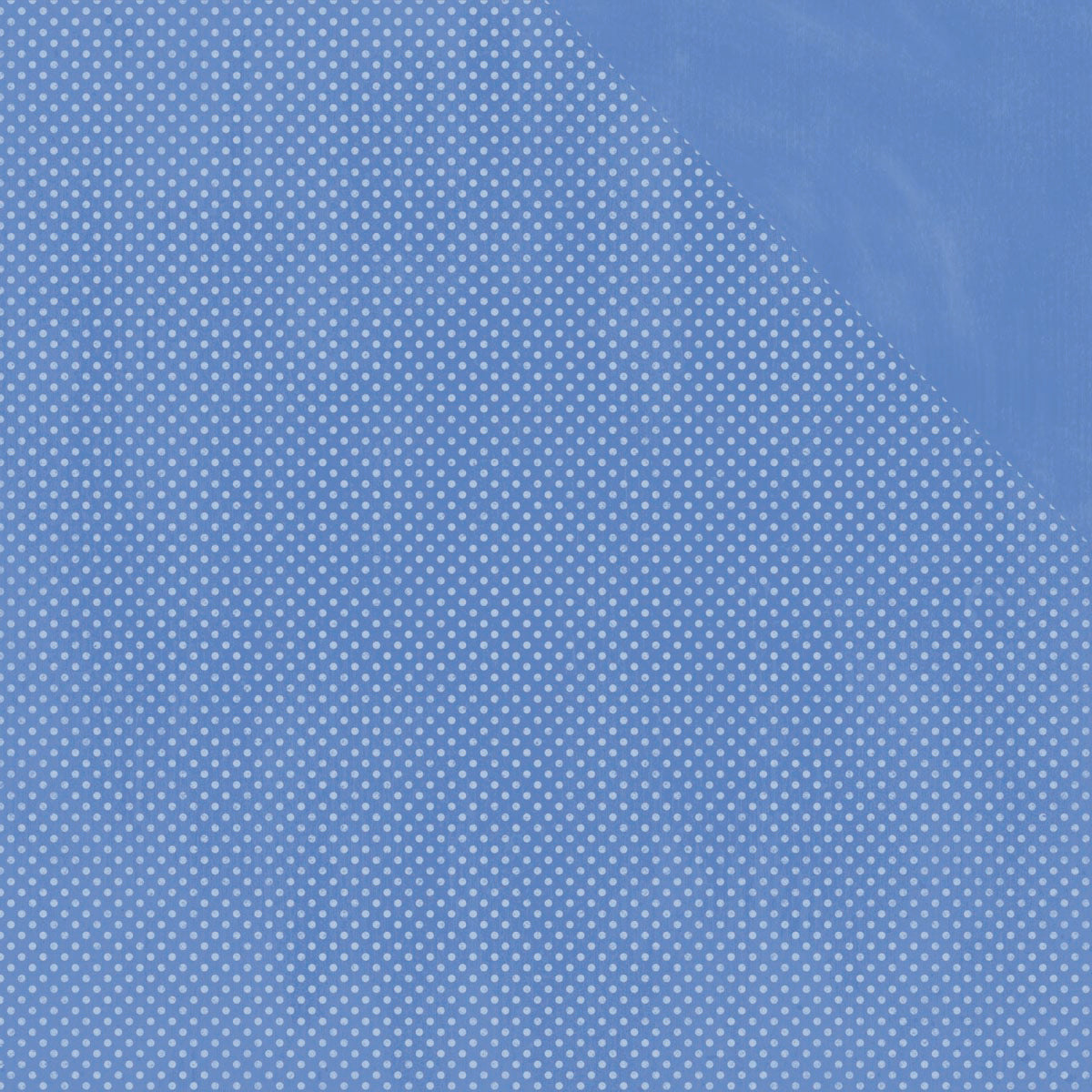 American Crafts BoBunny Double Dot Double-Sided Textured Cardstock 12"X12" 25/Pkg - Periwinkle