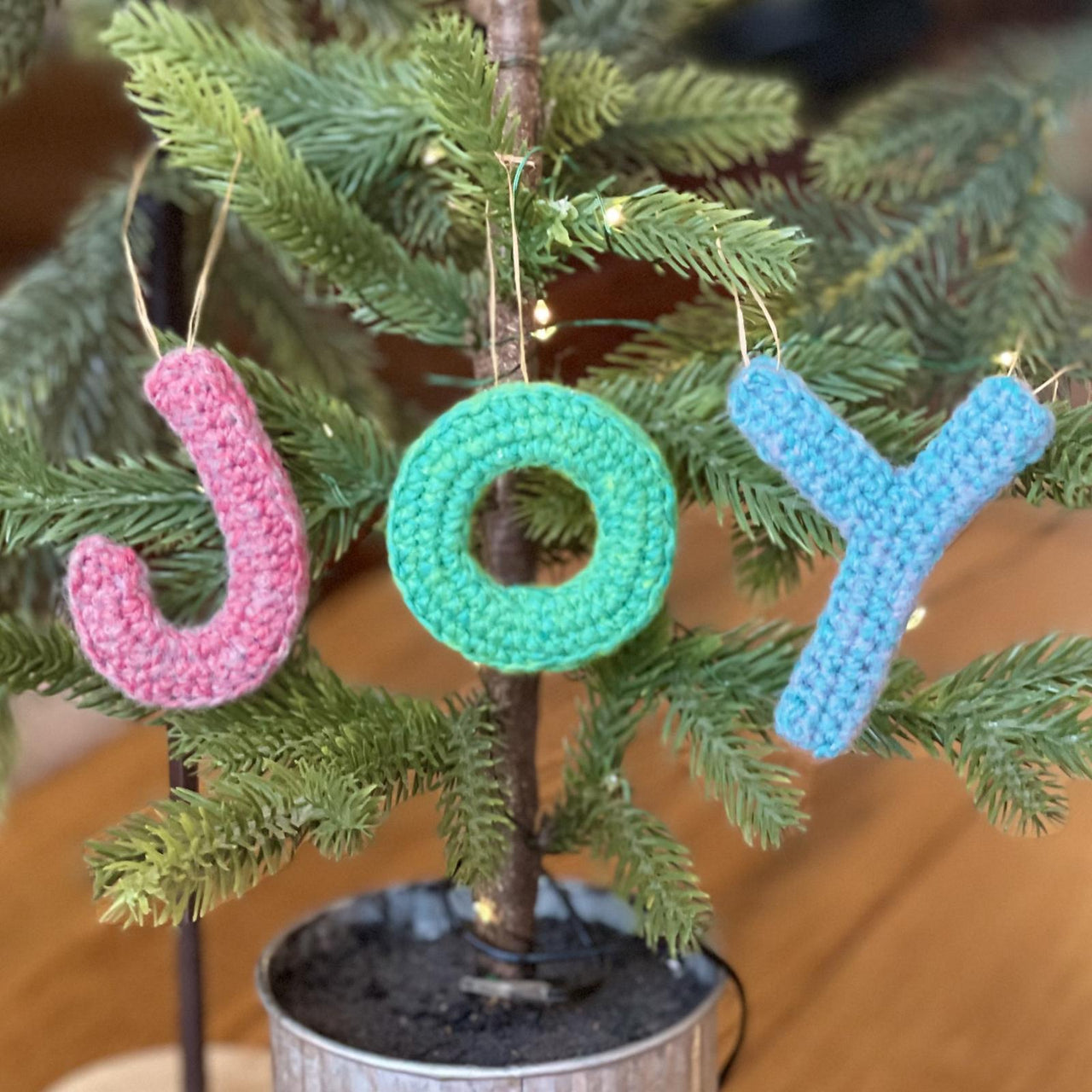 Christmas Letter Ornaments