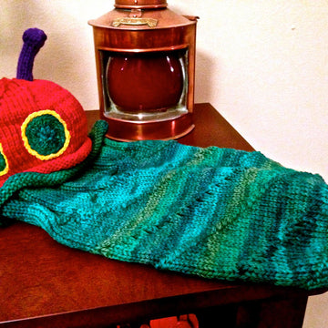 Knitted Hungry Caterpillar Sleep Sack