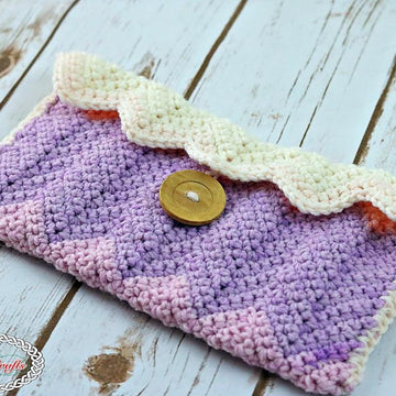 Chevron Clutch Purse