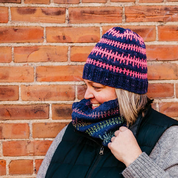 Midnight Sunrise Hat