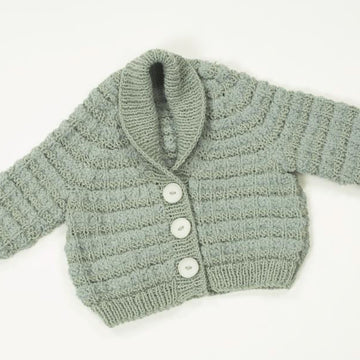 Baby Cardigan in Plymouth Yarn Dandelion and Daisy - 2253 - Downloadable PDF