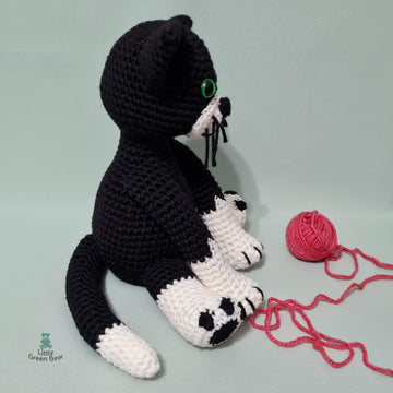 Connie the Cat - UK Terminology - Amigurumi